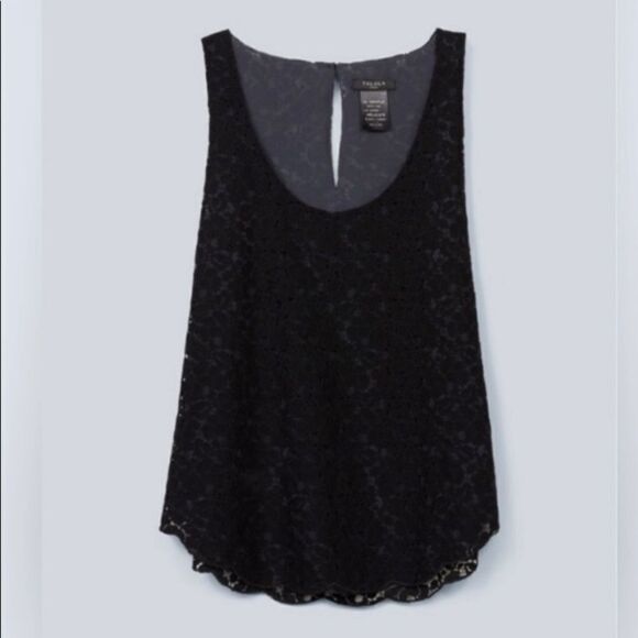 ARITZIA “Talula” Betty Lace Black Tank Top (Small) - Picture 1 of 10